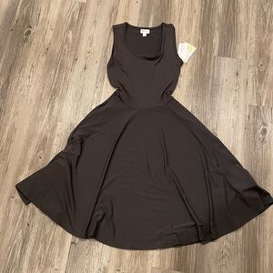 LulaRoe {Nicki} Sleeveless A-Line Dress